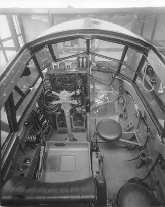 Blenheim I cockpit Cooper