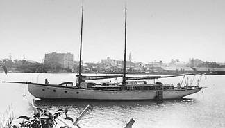 Francois in Brisbane River