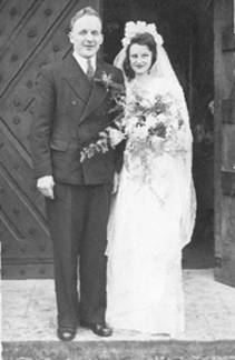 Mr and Mrs Abbs  Dec 1947