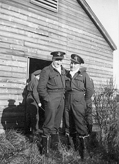 Uncle Gordon and Dad 1942 Scotland