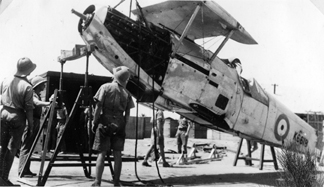 The aircraft arrive May 1938: Hawker Hind K6618 