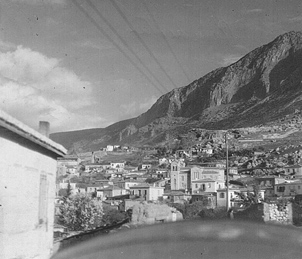 Convoy passing through Paramythia